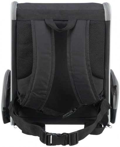 Rucksack Chloe 39 × 43 × 27 cm hellgrau/schwarz